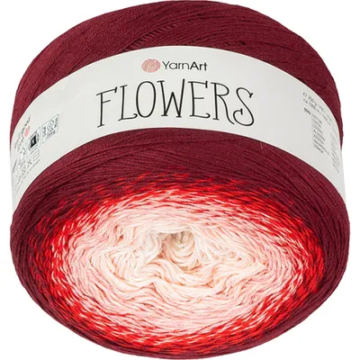 Obrázok produktu pre Yarn Art Flowers 269 Red Pink Pletacia priadza