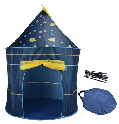 Produktbild von Kinder spielen Zelt Spielzeug Prinzessin Schloss Indoor Spiel Spielhaus Geschenke für KinderBlau