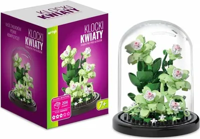 Image de ARTICLE Orchidées sous cloche, 204 pièces 136931