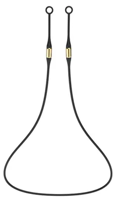 Zdjęcie produktu dla INF Smycz Magnetyczna Pro Edycja Silikonowa - Magnetyczny Pasek Antyzgubieniowy do Słuchawek, Miękki Silikon, 31cm