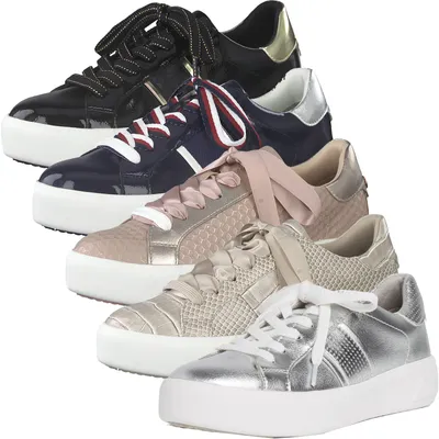 Produktbild von Tamaris Damen Halbschuh Schnürschuhe 1-23750-26, Größe:36 EU, Farbe:Silber