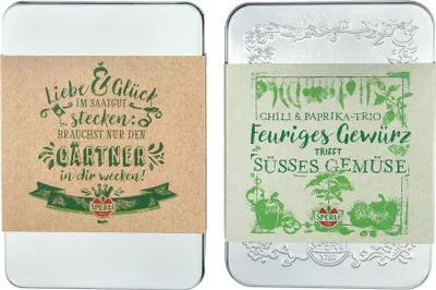 Artikelbild 1 von 'Gemüse Anzuchtsets Duo 1' aus der Kategorie Geschenke
