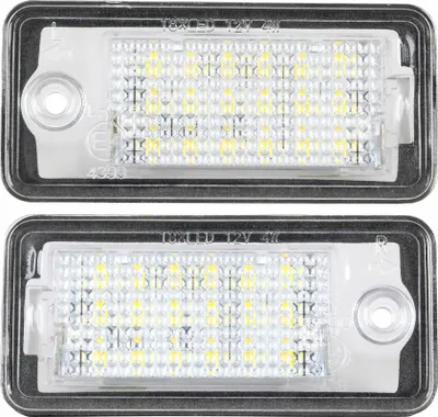 Obrázok produktu pre LED osvetlenie tabuľky s evidenčným číslom AUDI, A3 8P, S3, A4 S4 B6, A4 B7, A6 C6 4F, S6, A8 S8 D3, Q7