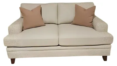 Obrázok produktu pre Elegantná béžová 2-miestna pohovka. Ideálna do malých miestností.
