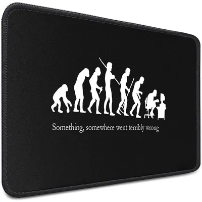 Productafbeelding van Gaming muismat | Muismat 280 x 200 mm | Randen die niet rafelen | Speciaal oppervlak voor meer snelheid en precisie | Antislip | Zwart