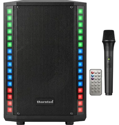 Produktbild von Tragbarer Bluetooth-Lautsprecher 40 W - 8 Zoll Lautsprecher - Wiederaufladbarer Akku
