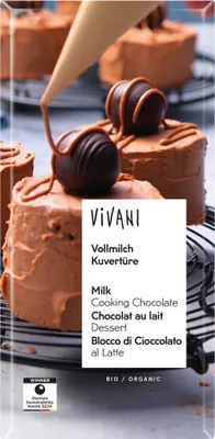 Image de Couverture au lait entier 200g