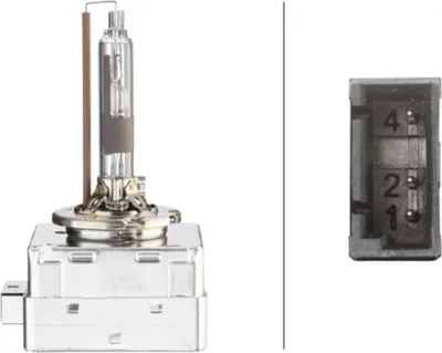 Obrázek produktu pro 1x HELLA 8GS 007 949-501 D1R žárovka do světlometu 35W 85V Pk32d-3