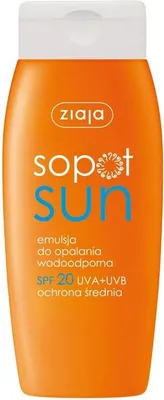 Produktbild von Ziaja Sopot Sonnenemulsion SPF20 150ml