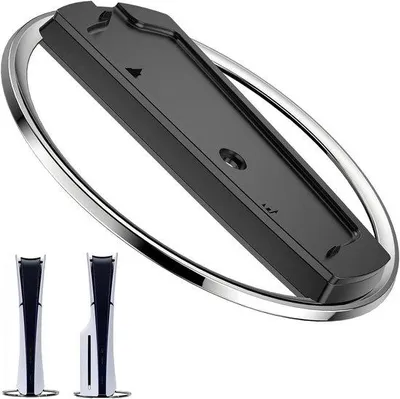 Obrázek produktu pro Vertikální kovová základna pro konzoli PS5 Slim, černá