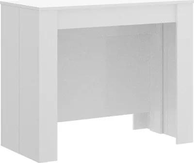 Produktbild von Ausziehbarer-Tisch Dbiragh, Mehrzweck-Esstisch, Mehrpositions-Ausziehkonsole mit verlängerungshalter inklusive, 54/239 x 90 x 77 cm, Weiß