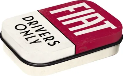 Produktbild von Nostalgic-Art - Pillendose - Fiat - Fiat Drivers Only