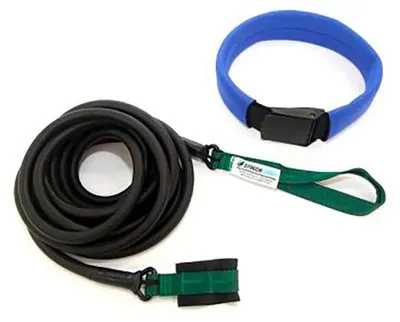 Image de Ceinture d'entraînement par résistance Turbo S-11875, verte  Verte, taille unique
