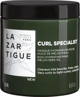 Produktbild von Lazartigue, Lockenspezialist, Crememaske zur Haarbehandlung, Feuchtigkeit, 250 ml
