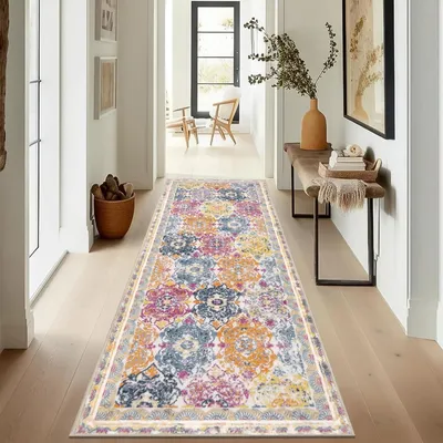 Obrázok produktu pre Protisklzová podložka pod koberec, vhodná do chodby a kuchyne, umývateľná v práčke, rozmer 60 x 180 cm