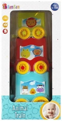 Image de Train éducatif, animaux
