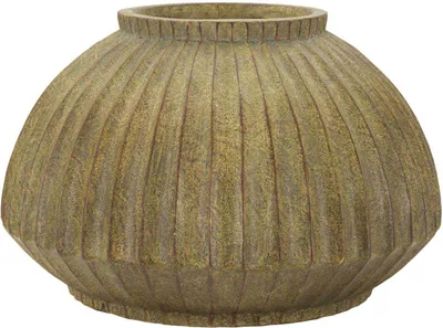 Obrázek produktu pro Váza Brise od Mauro Ferrettiho, Ø 40 x 26,5 cm, rákosově zelená