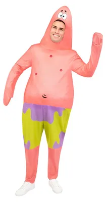 Obrázok produktu pre Patrik Kostüm – Spongebob pre dospelých – kostým