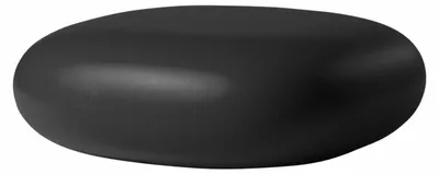 Produktbild von Chubby Hocker aus robustem Polyethylen mit organischem Design, pflegeleicht