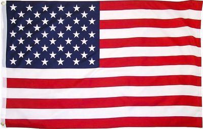 Vlajka USA Amerika s očkami vlajka 150x90 kovové očká odolné voči poveternostným vplyvom stožiar