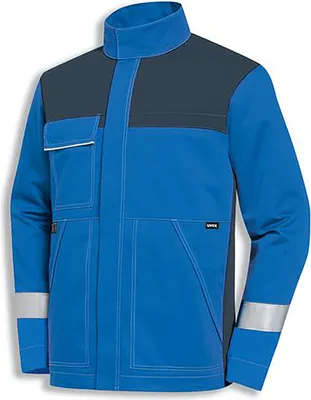 Produktbild von uvex Arbeitsjacke multifunction blau, kornblau Gr. 40, 42