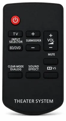 Produktbild von Ersatz Fernbedienung für Panasonic SC-HTB500 | SCHTB10 | SCHTB500