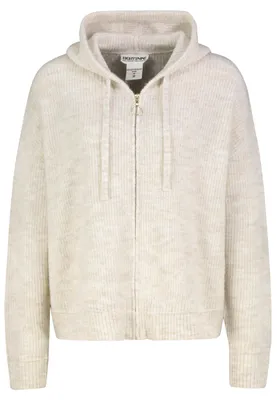 Produktbild von EIGHT 2 NINE Modische Strickjacke Kapuze Langarm Reißverschluss Größe: L