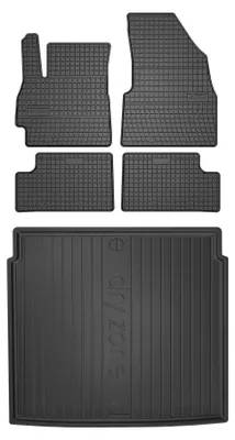 Obrázek produktu pro Gumové autokoberce SolidPRO + vana kufru DryZone pro: Omoda 5 2022- SUV 5 ks