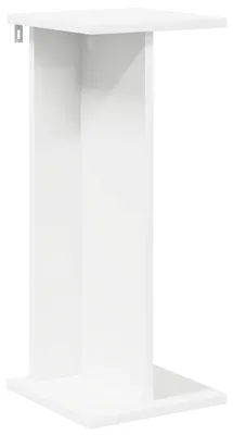 Produktbild von vidaXL Pflanzenständer Weiß 25 x 25,5 x 60,5 cm Holzwerkstoff