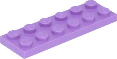 Produktbild von Lego® 2x6 Platte 3795 - 1 Stück Mittleres Lavendel