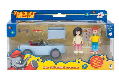 Produktbild von Jazwares 10815 - Benjamin Blümchen - Spielset mit 2 Figuren