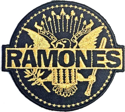 Produktbild von Ramones Gold Seal Aufnäher zum Aufnähen