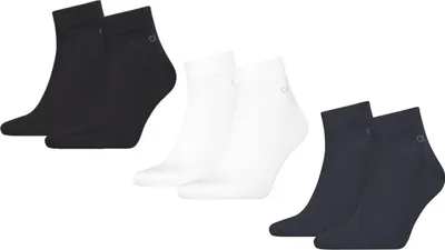 Produktbild von Calvin Klein CK Men Herren Quarter 2er Pack 39/42 u. 43/46 Farbwahl NEU