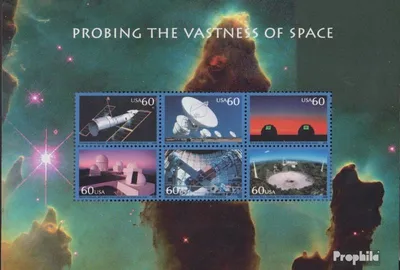 Produktbild von Briefmarken USA 2000 Mi Block55 (kompl.Ausg.) postfrisch Weltraumblick