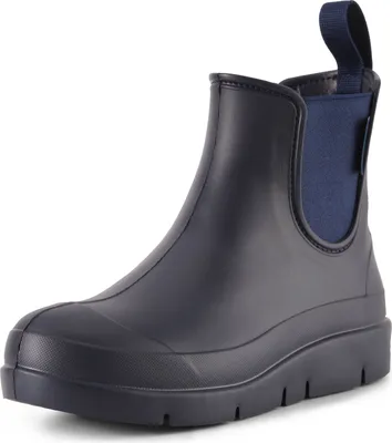 Produktbild von Ladeheid Damen federleichte Eva Gummistiefel LA-773 (Marineblau, 37 EU)