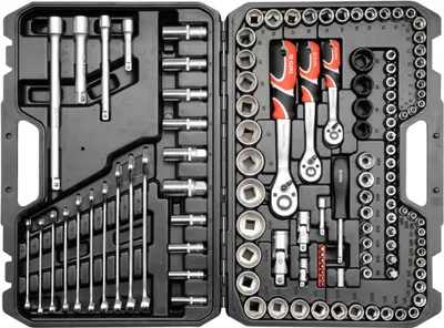 Obrázek produktu pro Gola sada 1/2", 3/8", 1/4" + příslušenství 120 ks