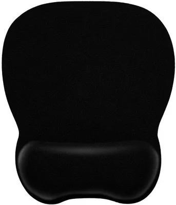 Productafbeelding van Muismat met Polssteun, Ergonomic Mouse Pad, Gaming Mousepad, Zwart