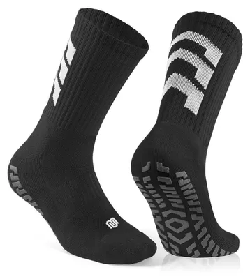 Obrázek produktu pro Sportovní ponožky, 3 páry, protiskluzová podrážka, unisex, černé, velikosti S-L