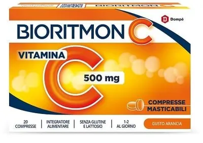 Produktbild von BIORITMON C 500 mg Vitamin C, 20 Kautabletten
