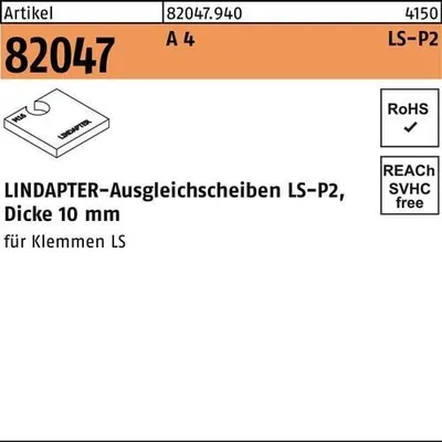 Produktbild von Ausgleichsscheibe R 82047 LS 12 P2 A 4