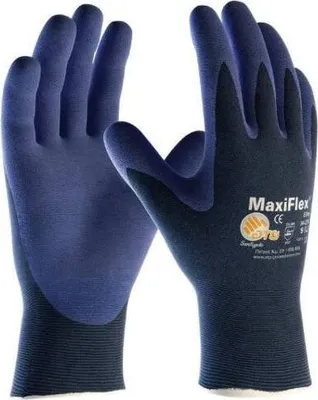 Zdjęcie produktu dla 12 par - MAXIFLEX Elite 34-274 rękawice robocze rękawice montażowe rękawice nylonowe, rozmiar: 9
