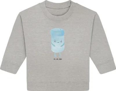 Produktbild von Mr. & Mrs. Panda Organic Baby Pullover Beste Freunde Salz 24. - 36. Monat - Heather Grey - Geschenk, Fehlende Keywords, Bullover, Lustige Sprüche