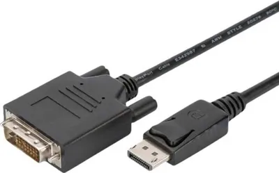 Image de DIGITUS AK-990900-020-S Câble adaptateur DIGITUS, DisplayPort - DVI-D, 2,0 m, pack de 10