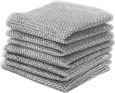 Image de Lingettes en tissu doux, lot de 10, pour la cuisine