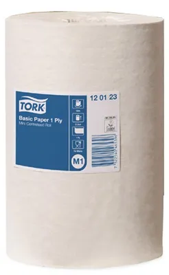 Produktbild von TORK Mehrzweck-Putzrolle 1-lagig weiß 120 m (1 Rolle)