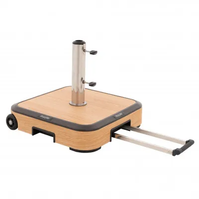 Obrázek produktu pro Doppler ALU WOOD TROLLEY 50kg - pojízdný stojan s kolečky
