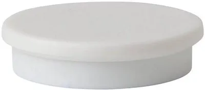 Obrázek produktu pro Magnetické destičky 30 mm, bílé, 3 x 3 cm, balení po 10 kusech