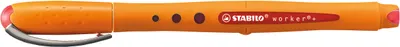 Produktbild von Tintenroller - STABILO worker+ - medium - Einzelstift - rot