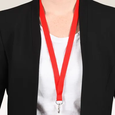 Image de Avery Zweckform Lanyard 4842R 15x440mm rt 10St