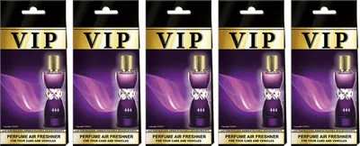 Produktbild von 5x Auto Duft VIP 444, Lufterfrischer Auto,Duftbaum auto,Auto zubehör,Duftspender